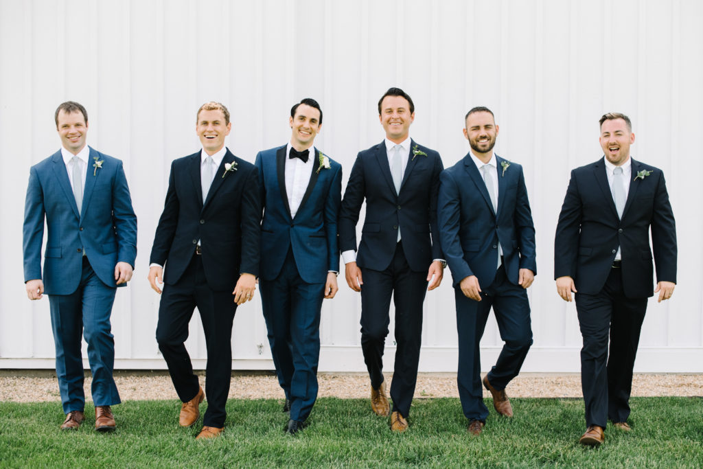 Groomsmen Poses by Kylie Martin Photography
