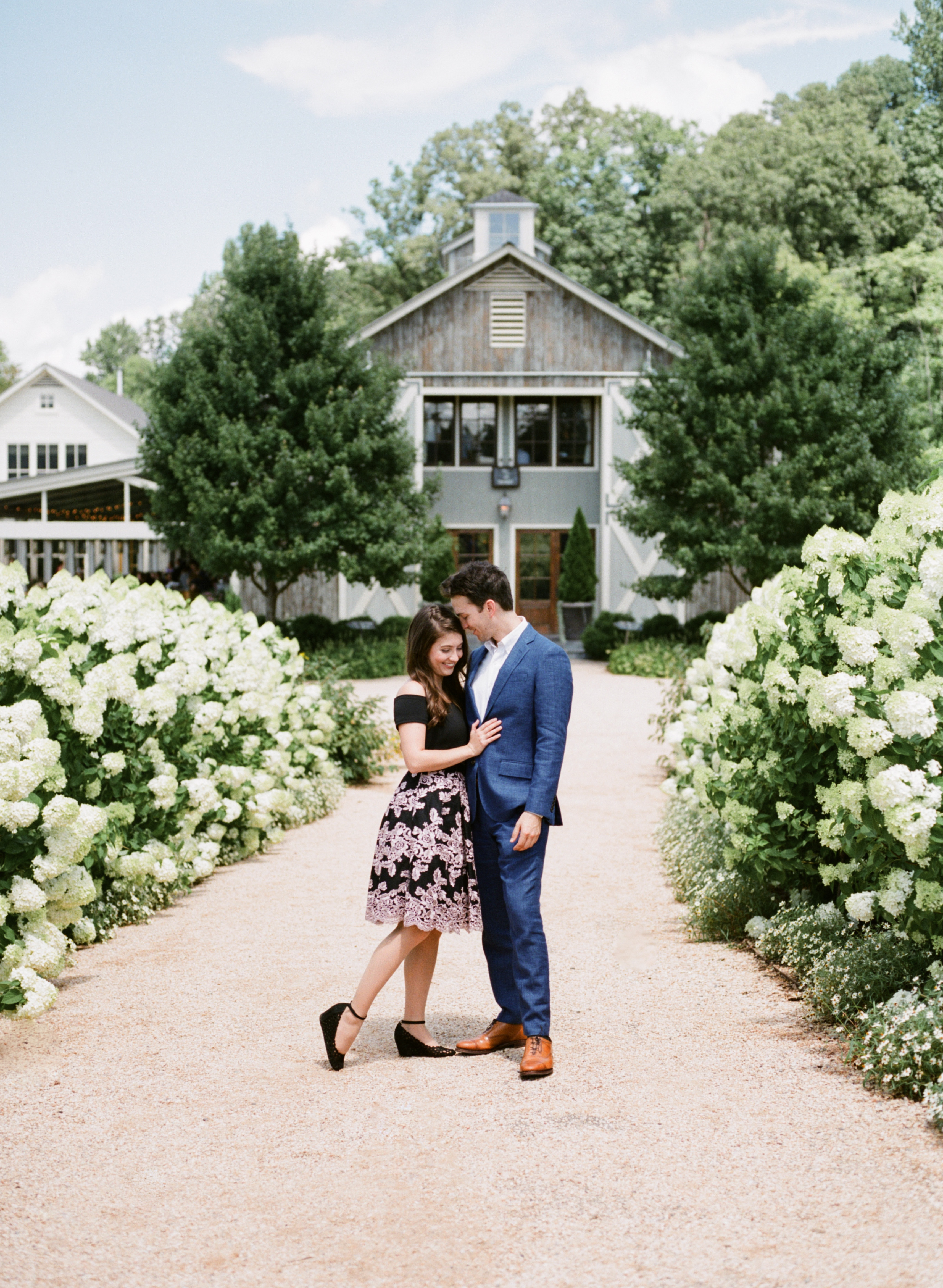 Pippin Hill engagement photos by Kylie Martin Charlottesville Wedding Photographer